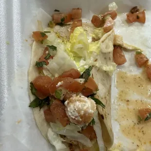 Shrimp taco
