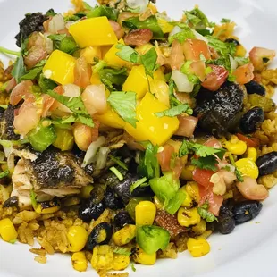 Jerk Salmon Bowl (Spicy)