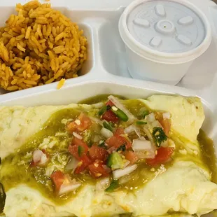 Chicken Enchilada Dinner