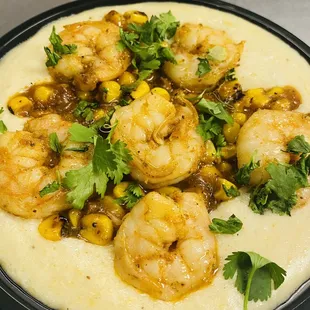 Shrimp n Grits w/Chorizo Gravy