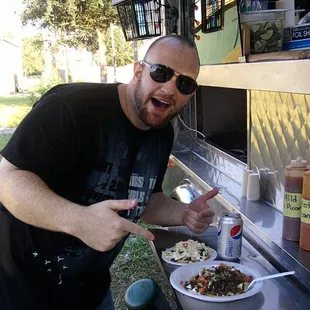 With his beef options.