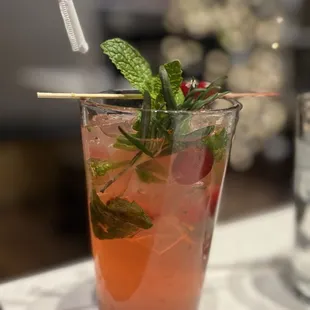 Seasonal cocktail