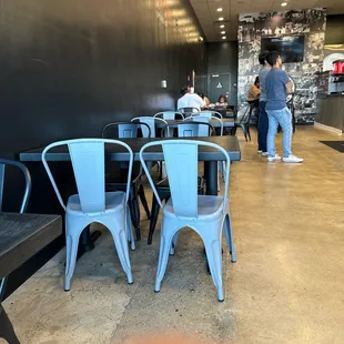 Plenty of tables.