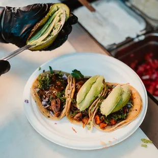 Generous portions and freshly cooked ingredients.