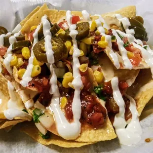 Fully loaded Nachos!