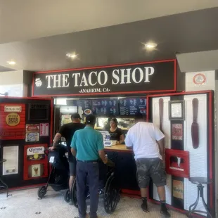 Here's the storefront in this accessible food court. Great shop.