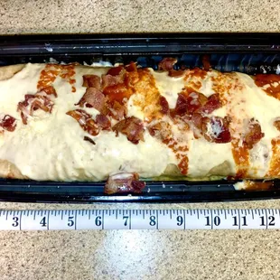 Wet Burrito, over 14 inches!