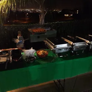 The best tacos in Rancho Cucamonga being served by The Taco Specialist! Beautiful night over looking the whole Inland Empire Valley! We're n