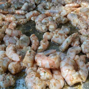 Grilling some amazing mouthwatering shrimp for some tacos!