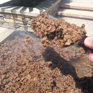 We only use high quality meats to achieve the highest and best Carne Asada taste possible! You'll love our steak tacos!