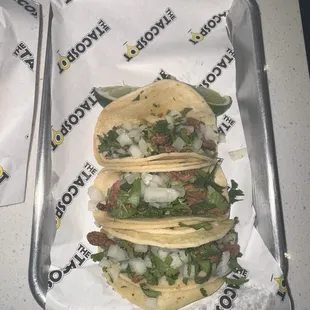 Carne asada tacos