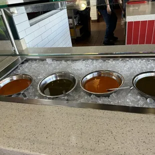 Salsa bar