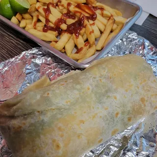 Burrito & Fries