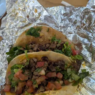 Carne asada tacos