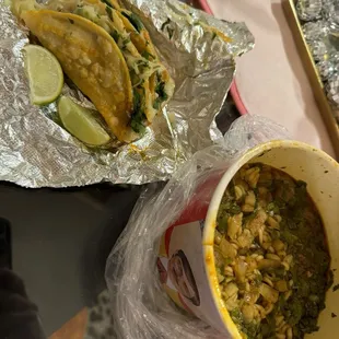 Birria Ramen with 2 Birria Tacos Combo