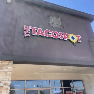 Out Front of The Taco Spot in Arizona