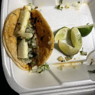 Worst attempt at Al pastor Tacos ever!