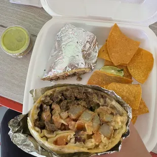 California Burrito with Asada