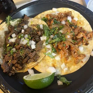 Carne and pastor. Eh.