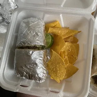 Chicken Street Style Burrito