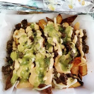 Carne asada steak fries were the highlight of my meal, definitely a must try here!