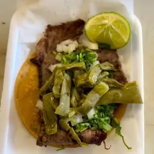 Cecina Taco