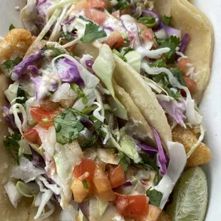 Hands down best fish tacos on island! Spicy or mild, always hits the spot.