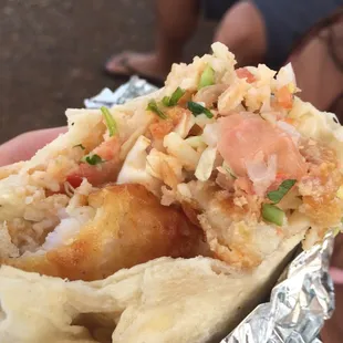 Shrimp Burrito