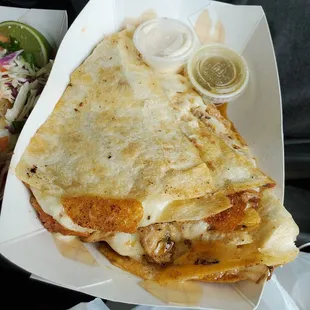 Chicken Cheese Quesadilla