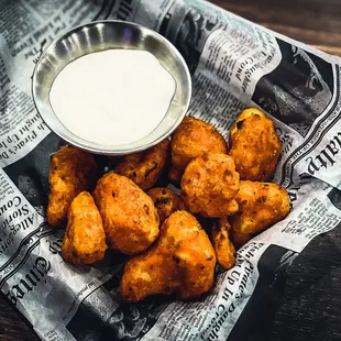 Spicy Cauliflower Bites