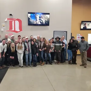 Retirement party at tailgate