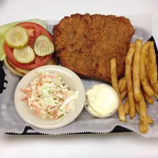Breaded tenderloin!