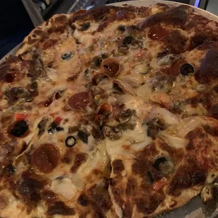 Supreme pizza...no GP