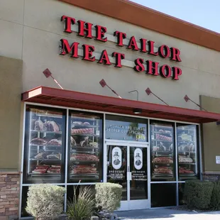 the front of the store