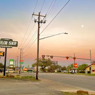 a street corner