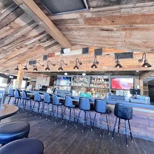 the interior of the restaurant