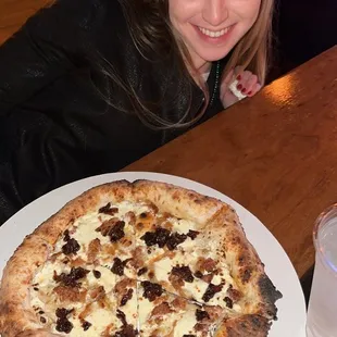 Worker&apos;s recommendation for pizza - their own creation