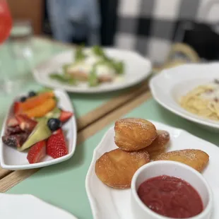 Bomboloni + Strawberry jam