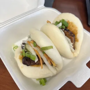 Pork belly bao