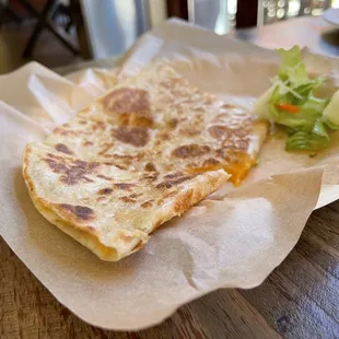 Cheese quesadilla