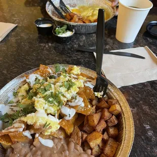 Breakfast specials. It was special alright.