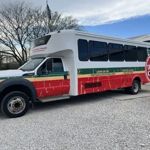 Our truck is ready to roll!