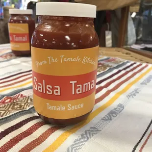 Salsa tamal ... a red sauce gravy for your pork tamales