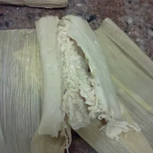 the end of the tamale
