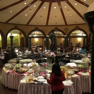 The Mother's Day buffet