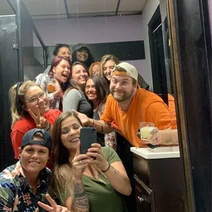 Like I said women's bathroom is where the selfies are at!