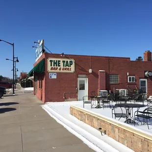 Front entrance in February