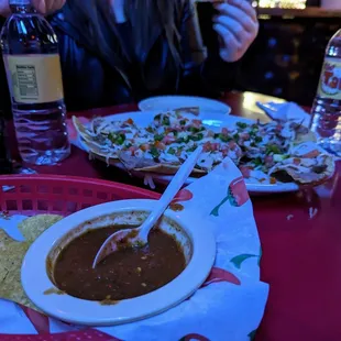 By the way, even the salsa is delicious.