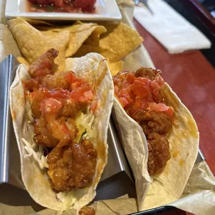Firecracker Shrimp Tacos