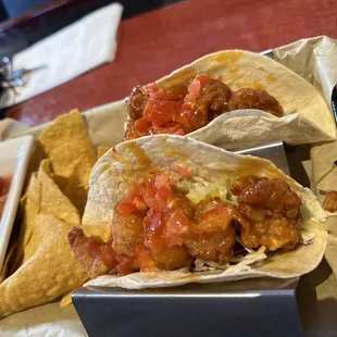 Firecracker Shrimp Tacos